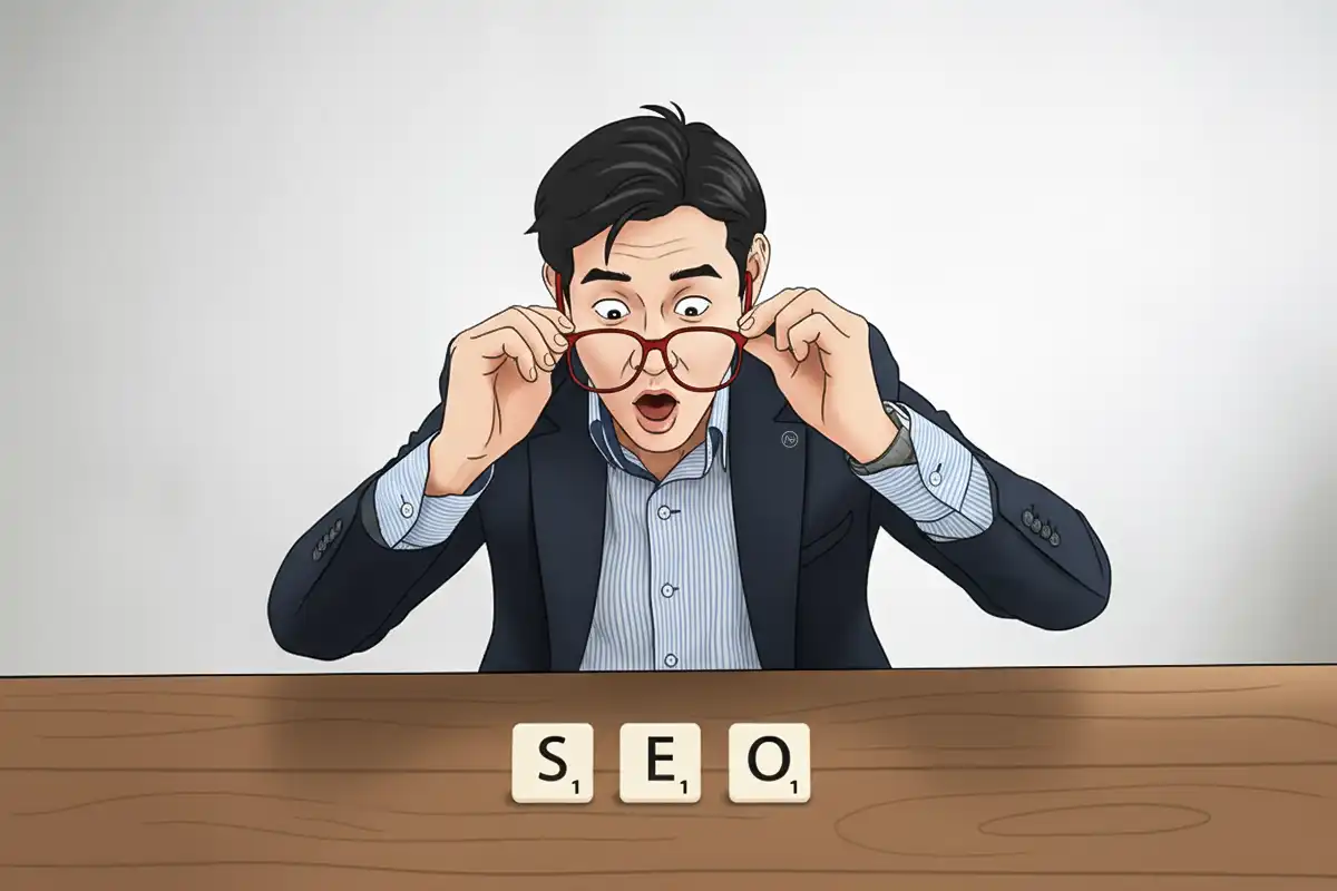 Stylised “SEO” letters on a tech backdrop with data motifs, signalling Hong Kong brands shifting to AI-era search and GEO strategies.